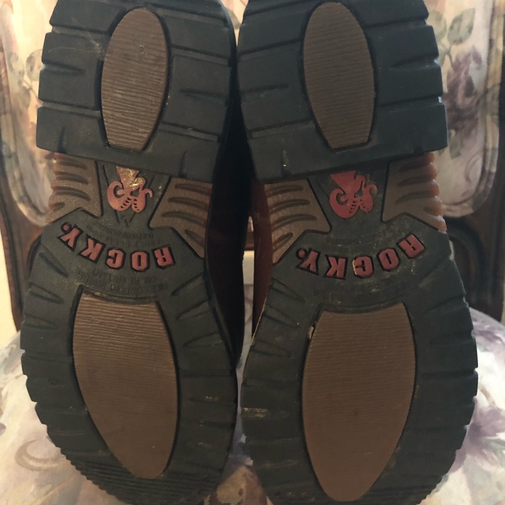 Woman’s Rocky Packer Boots SZ 9 1/2 - Picture 5 of 6